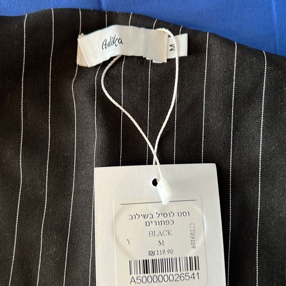 Adika pinstripe vest Size medium NWT - Picture 5 of 5